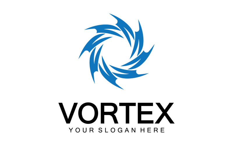 涡旋环矢量标志模板 18