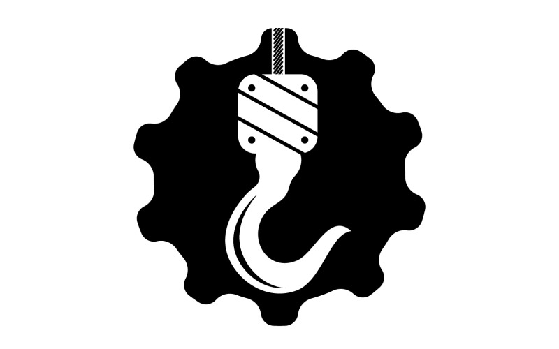 Crane Logo Construction Vector Symbol 24