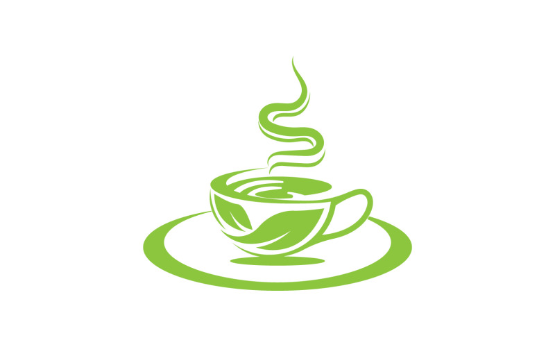 coffee logo. tea logo.mug logo design. 8025487 Vector Art at Vecteezy