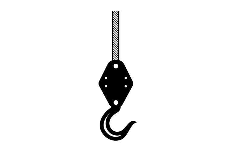 Żuraw Logo Construction Vector Symbol 10