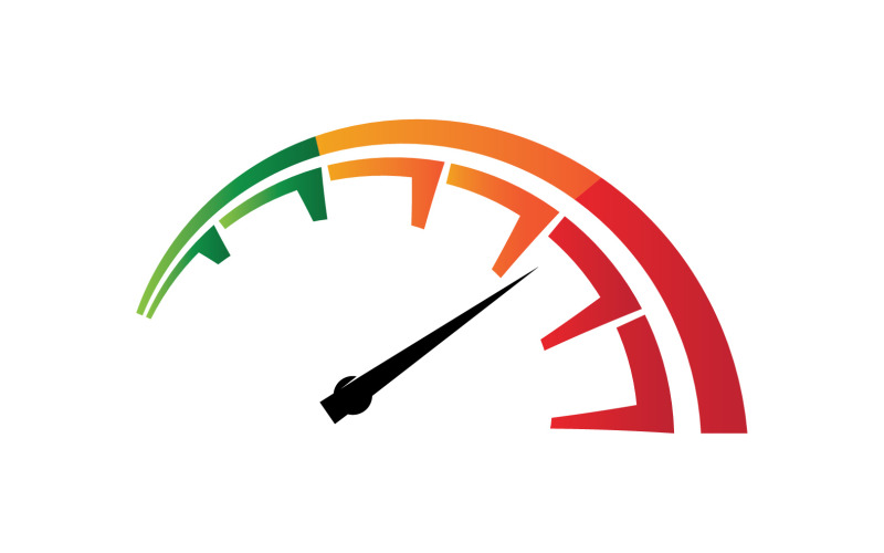Faster Speed Spedometer Sport Logo 4 - TemplateMonster