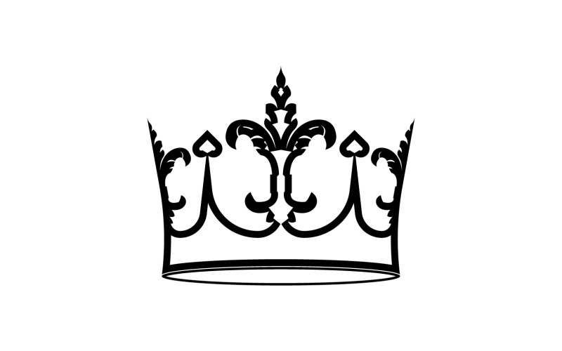 Crown Logo Template Vector Icon Illustration 15