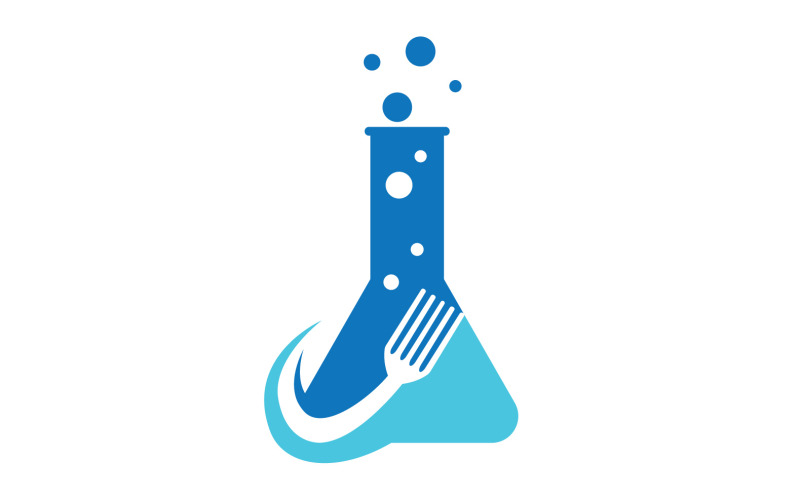 Food Lab logo Šablona návrhu vektorové ikony ilustrace 24