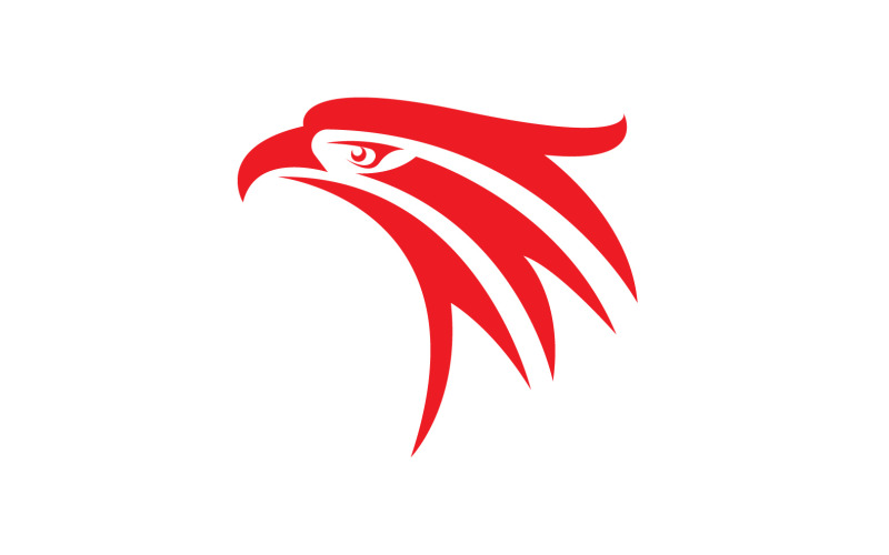 Eagle Icon Logo Design Vector Template 8 - TemplateMonster