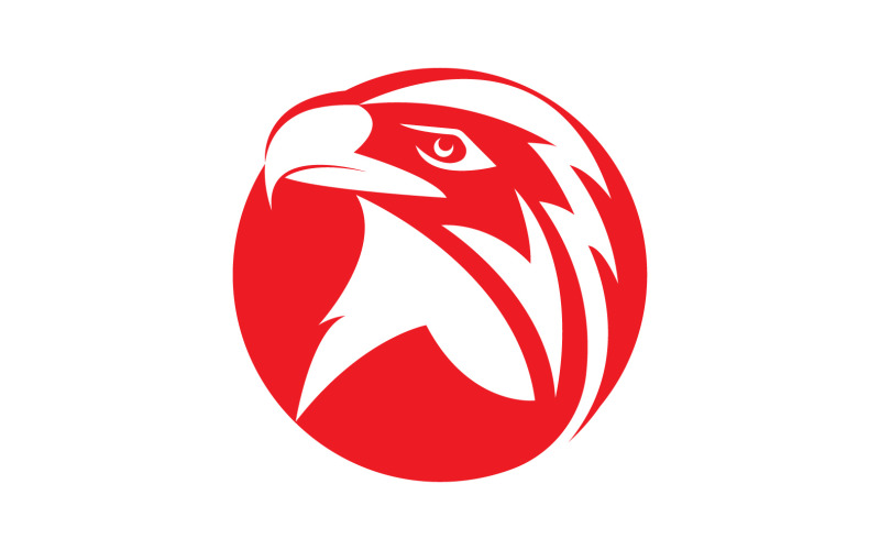 Orzeł Ikona Logo Projekt Wektor Szablon 31