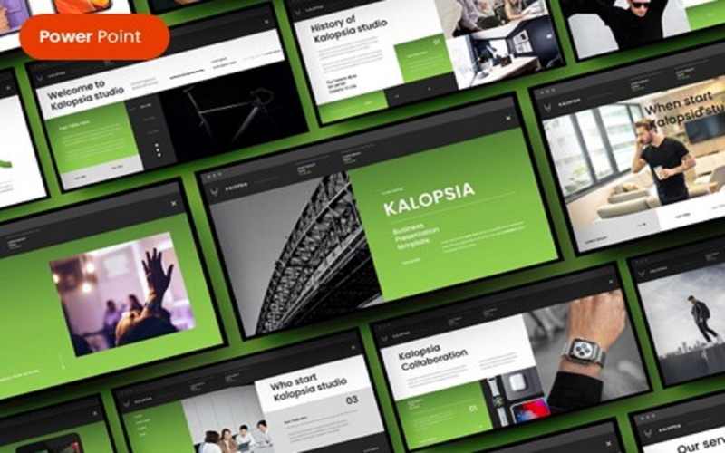Kalopsia - Modello PowerPoint aziendale