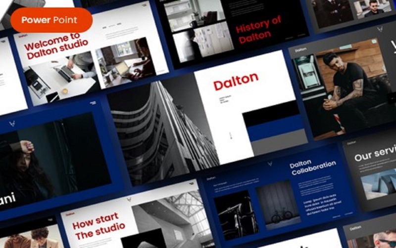 Dalton - Modello PowerPoint aziendale