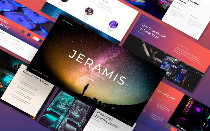 Jeramis Business Google Presentaties-sjabloon