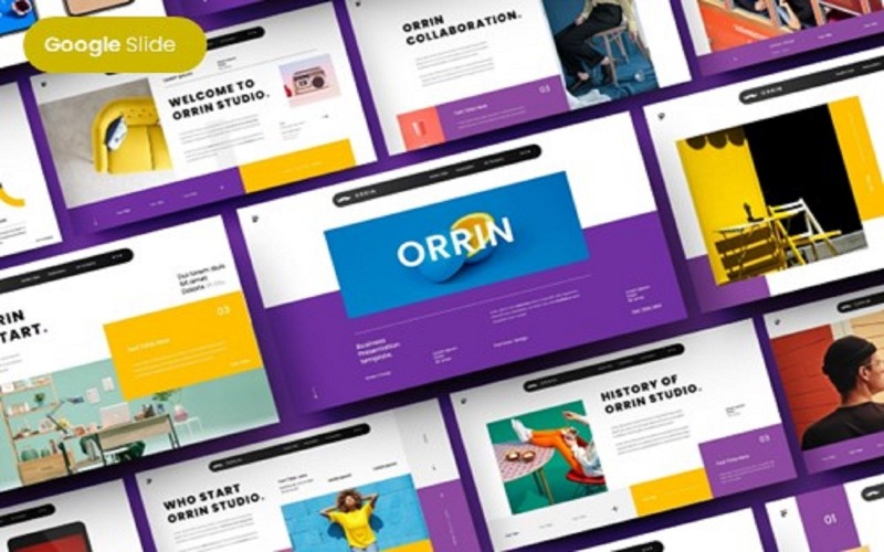 Orrin - Modelo de slide do Google