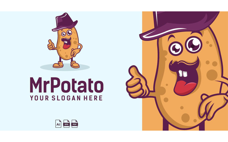 Potato Logo Design - Potato Logo Design