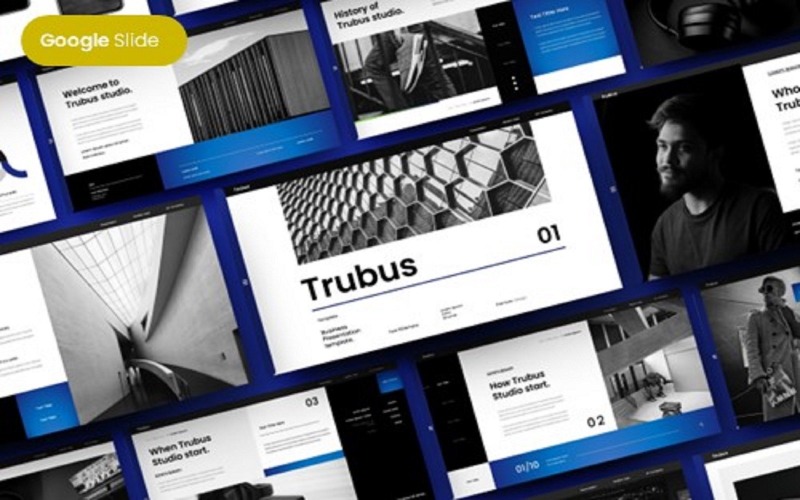 Trubus – üzleti Google diasablon