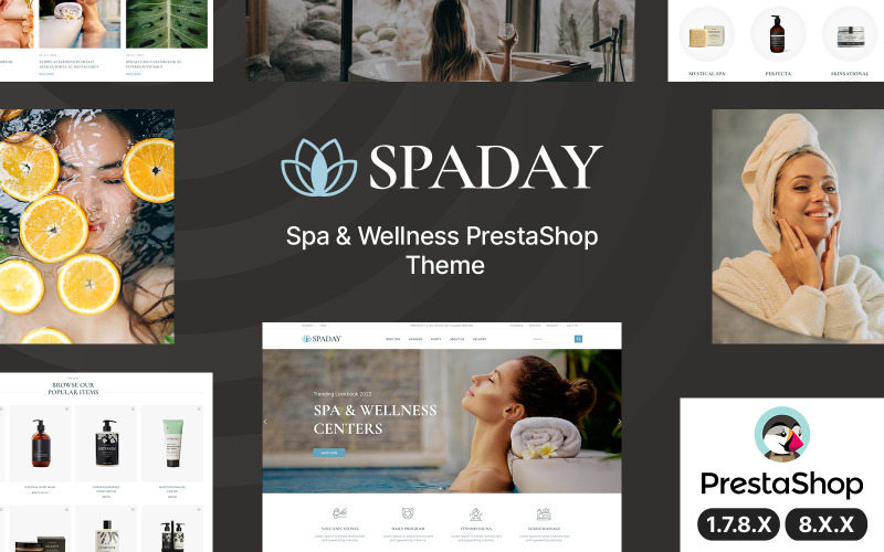 SpaDay - тема Prestashop для спа и красоты