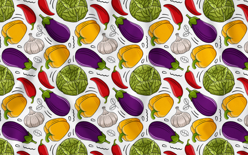 Légumes Mascotte Caractère Vector Illustration #03