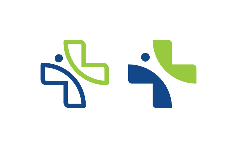 Medische Logo teken sjabloon vector illustratie ontwerp V4