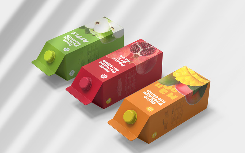 Vol 13: Paper Food Box Packaging Mockups By INC Design Studio