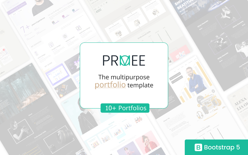 Promee - Dynamic Multipurpose Portfolio HTML Template | Showcase Your Talent