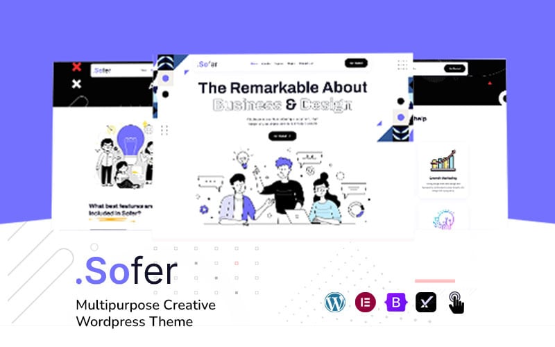 Sofer - Tema WordPress Criativo