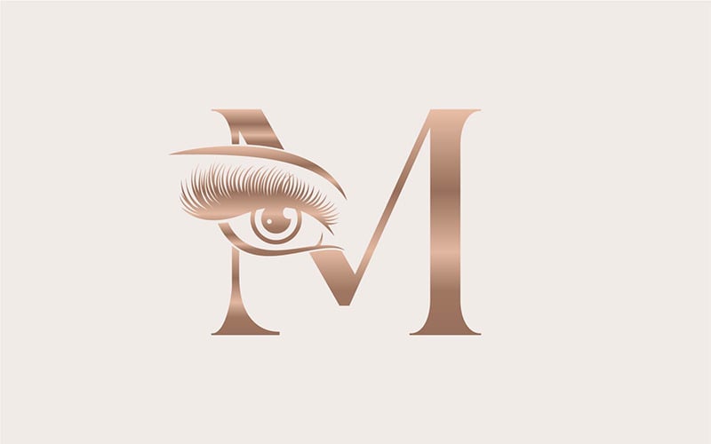 Création de logo de marque Beauté Cosmétique N