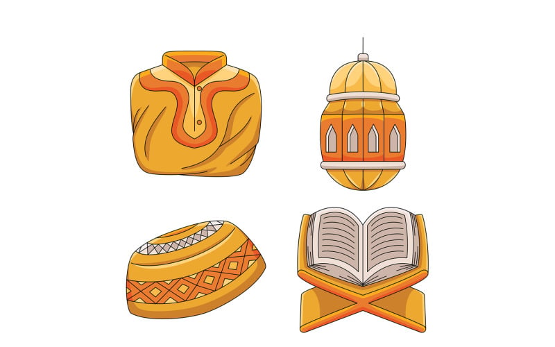 Elementy graficzne Ramadan Kareem #02