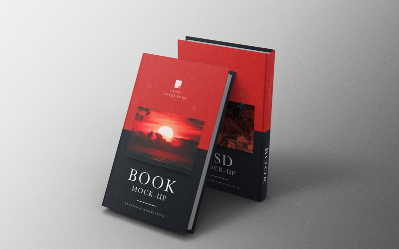 Book Mockup PSD Template Vol 51 #307081 - TemplateMonster