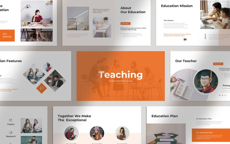 Corporate Education Presentation Template