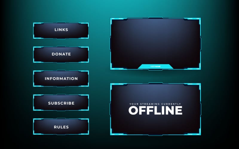 Diseño de interfaz de pantalla de juegos en vivo