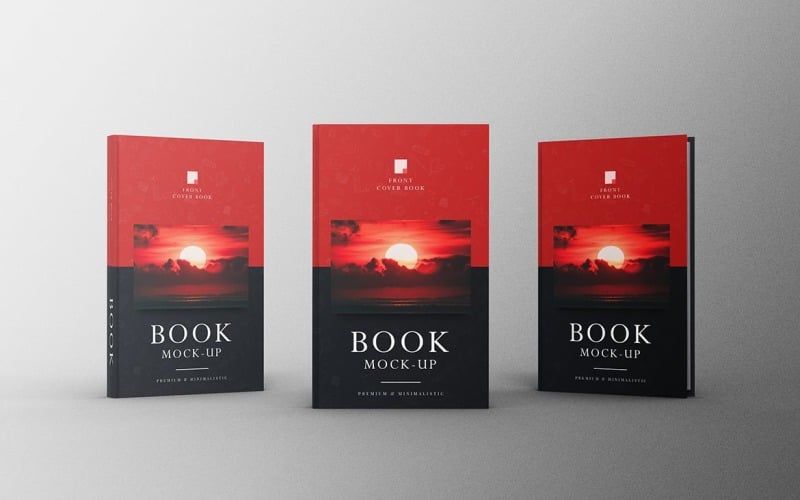 Kitap Maketi PSD Şablonu Cilt 58