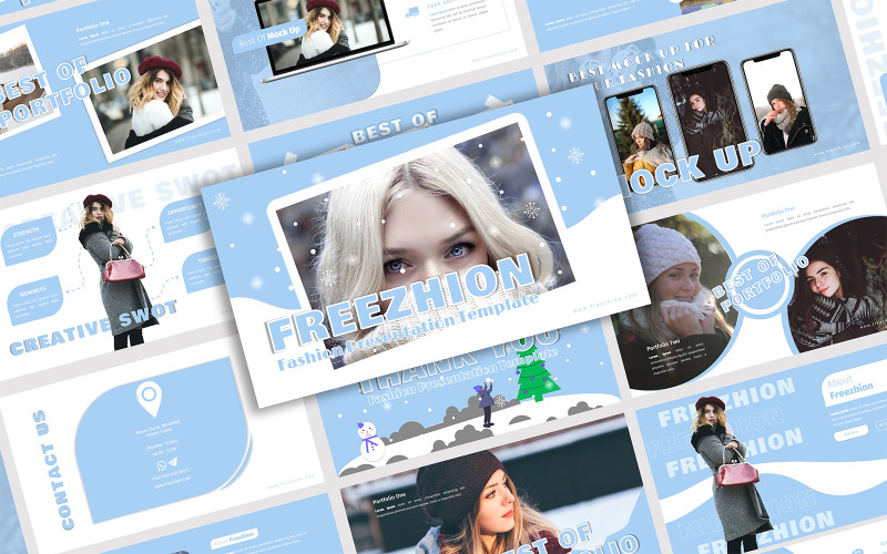 Freezhion - 时尚的PowerPoint模板