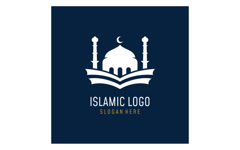 Mosquée Logo vector template vecteur 6