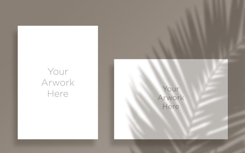 Mockup di carta intestata e orizzontale