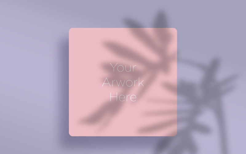 Rounded Corner Paper Mockup