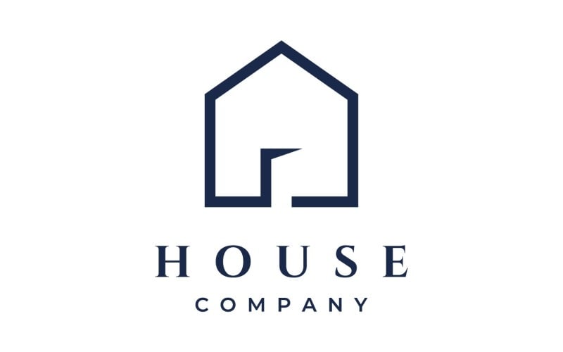 Власність, будинок, будівництво, продаж, логотип 5