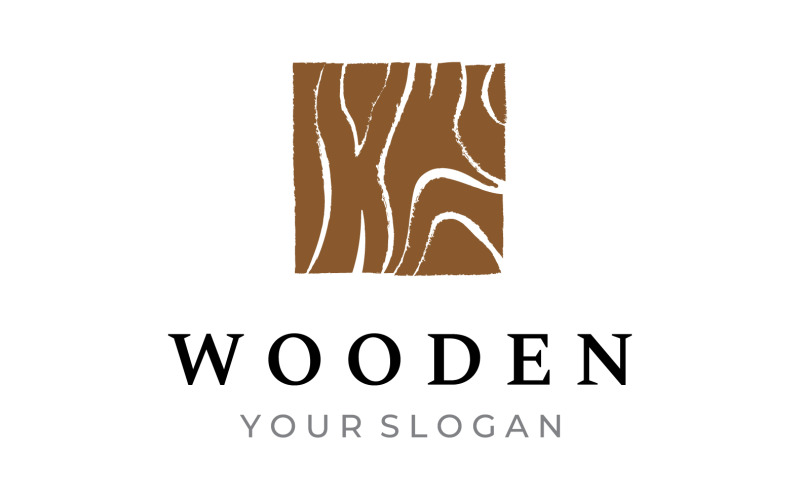 Logo-Vektor für Holzmöbelarbeiten 2