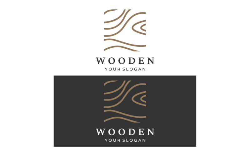 Wooden furniture work logo vector 12 TemplateMonster