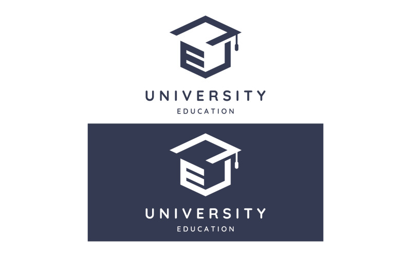 Onderwijs universitaire school logo vector 25