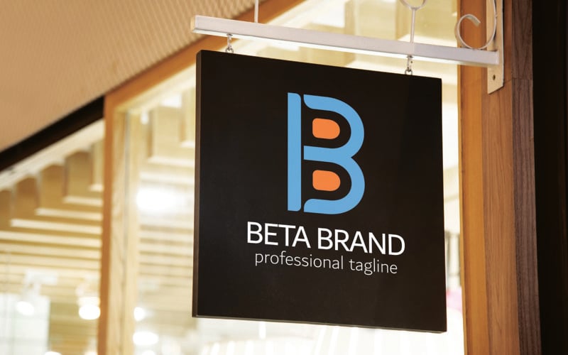Beta 品牌-字母 B 标志