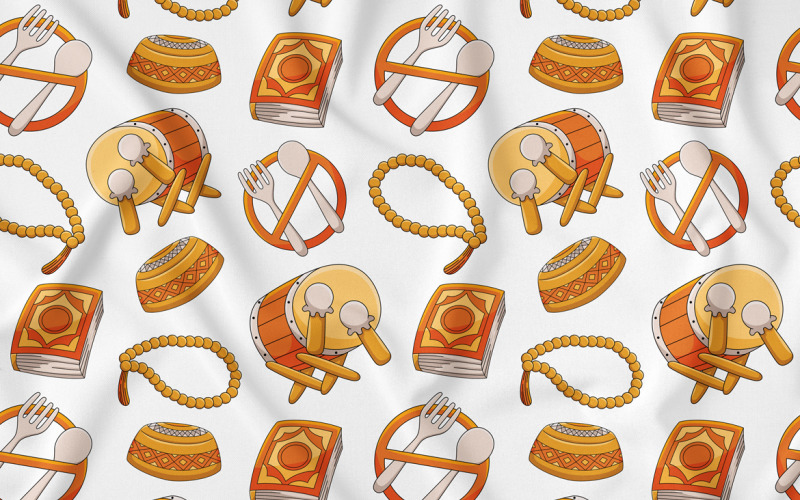 Ramazan Kareem Dikişsiz Desen 01