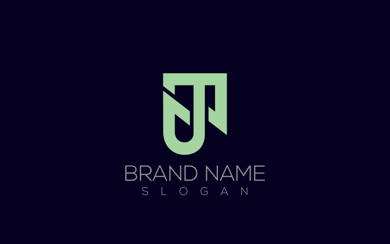 Tj-Logo | Premium-Tj- oder Jt-Brief-Logo-Vorlage