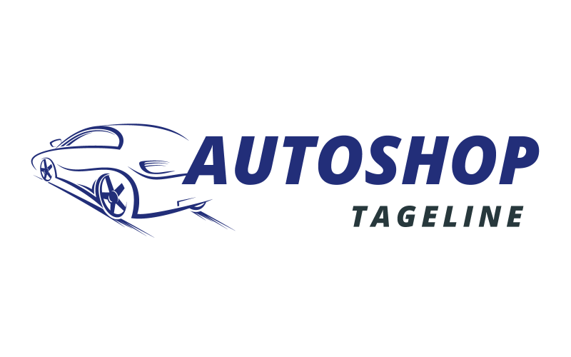 auto workshop logo design