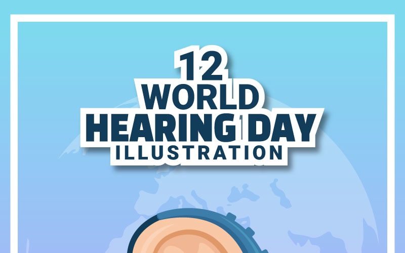 12 Illustration zum Welttag des Hörens