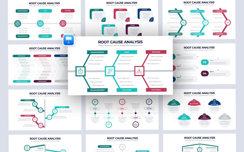 Root Cause Analysis Infographic Keynote Template
