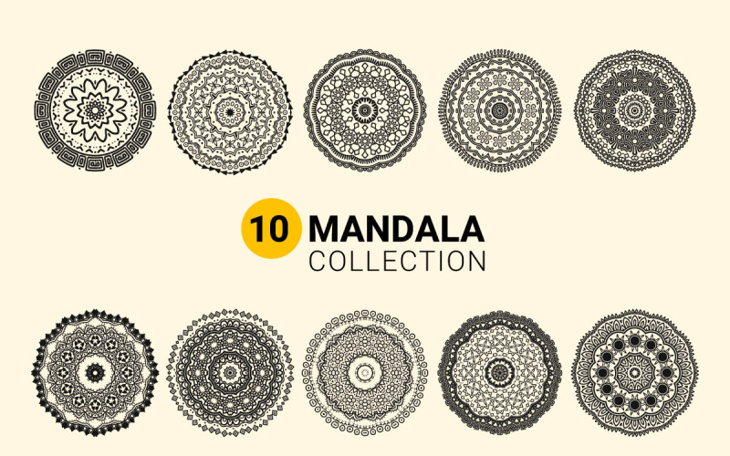 Indiai Mandala színező oldal csomag Kdp belső vagy felnőtt Mandala színező oldal belső terekhez