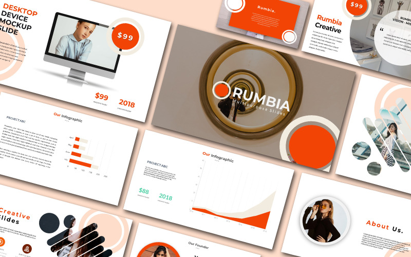 Rumbia Mehrzweck-Powerpoint-Vorlage #309479 - TemplateMonster