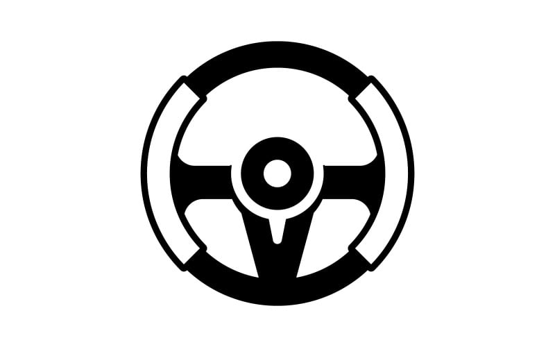Auto volant logo ilustrace vektor V7