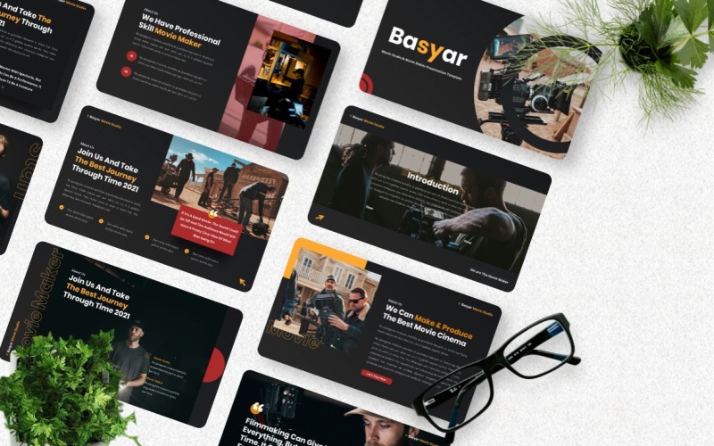 Basyar - Movie Studio Keynote Template