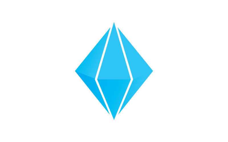 Diamond  logo  vector template V7