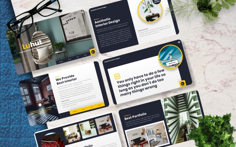Luhut - Interior Keynote Template