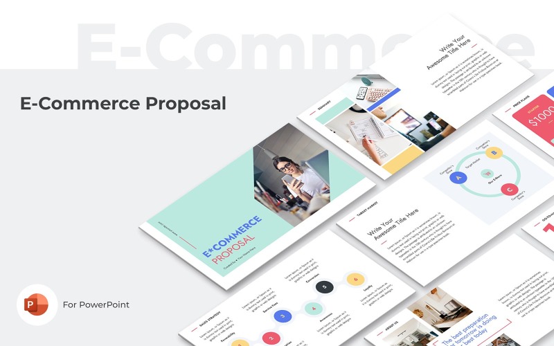 E-Commerce-Vorschlag PowerPoint-Vorlage