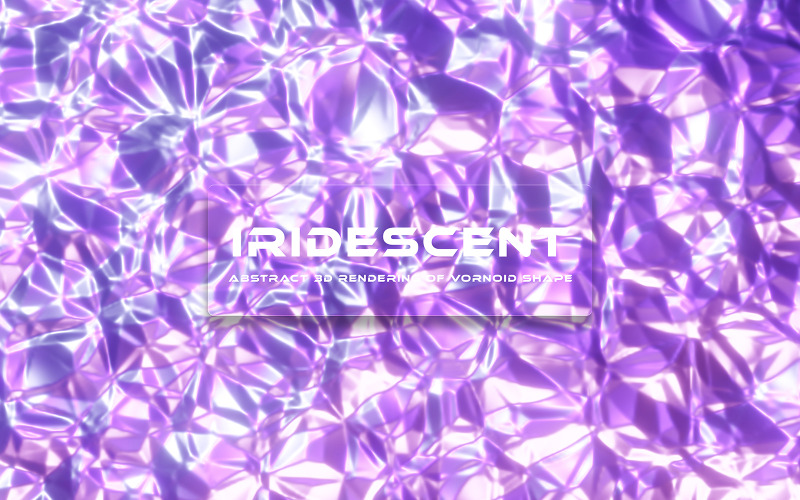 Fond de Voronoi irisé 4