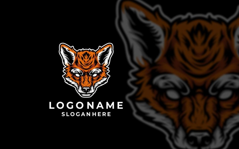 Fox Head přední grafický návrh loga